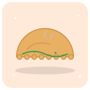 Calzone Pistache